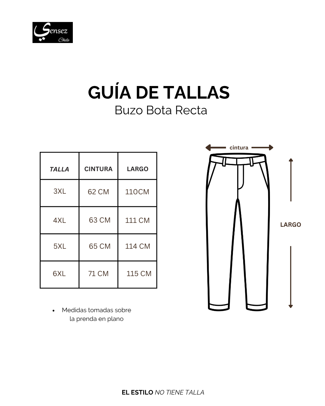 Buzo Hombre Bota Recta Gris