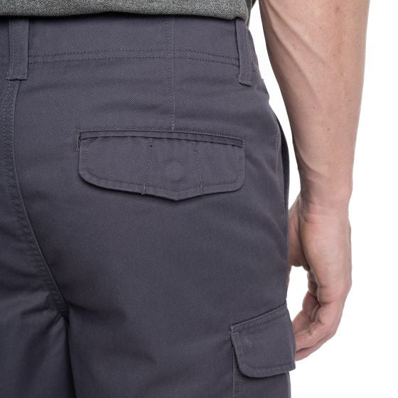Bermuda Hombre Cargo Gris Azulado KT
