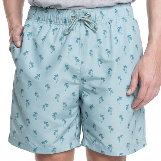 Traje de Baño Hombre Verde Agua con Diseño - Sensez