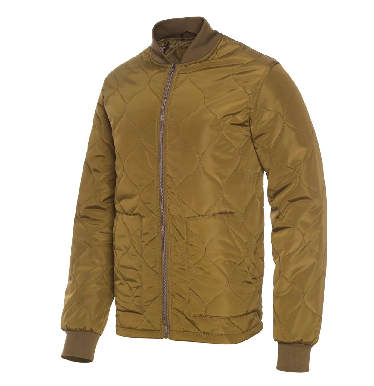 Chaqueta Hombre Térmica con Cuello Rib y Cierres Metálicos - Sensez