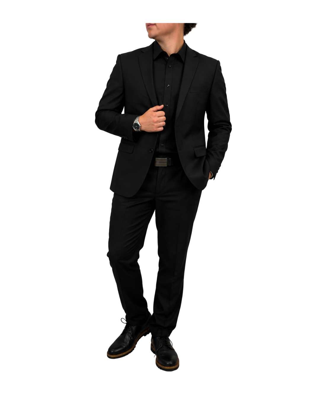 Traje Hombre Negro OM