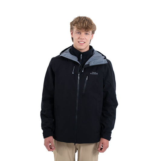 Parka Hombre 3 en 1 Negro - Sensez