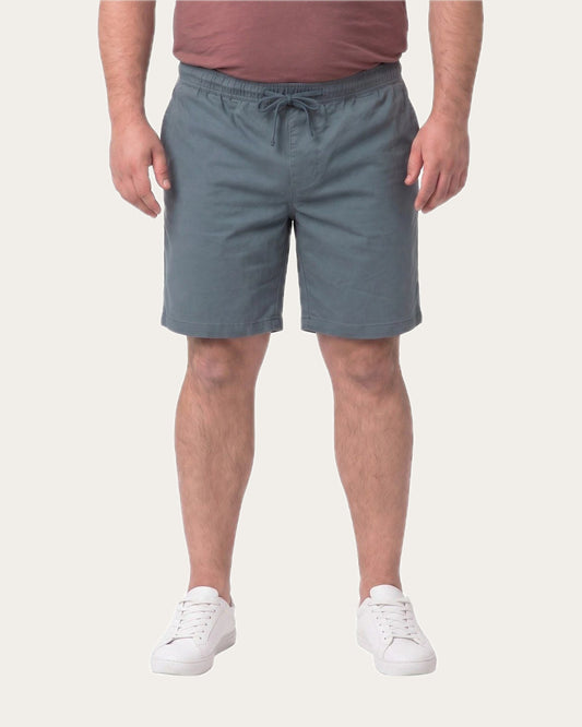 Bermuda Hombre Jogger Azul Piedra