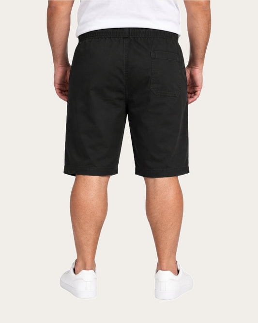 Bermuda Hombre Jogger Regular Fit Negro