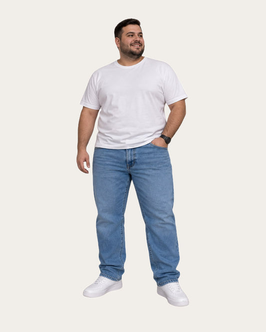 Pantalon Hombre Jeans Spandex Regular Fit KT