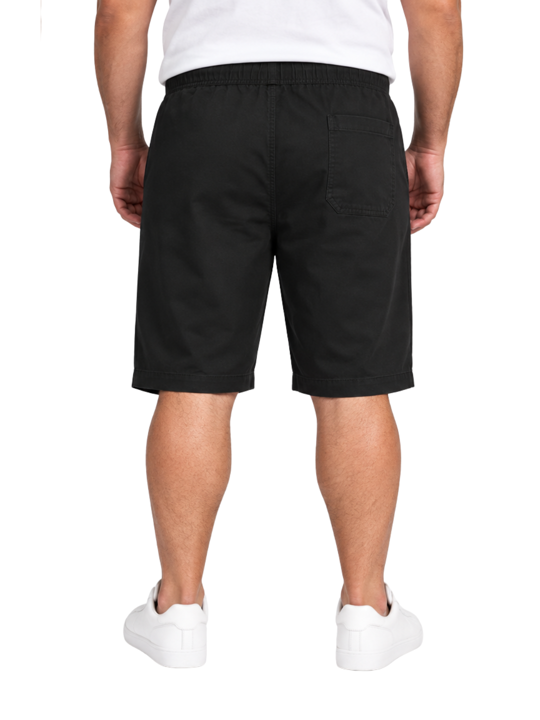 Bermuda Hombre Jogger Regular Fit Negro
