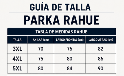 Parka Hombre Rahue Gris
