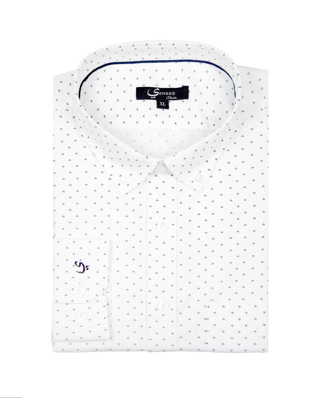 Camisa Hombre Greco Sport Blanco Sin bolsillo