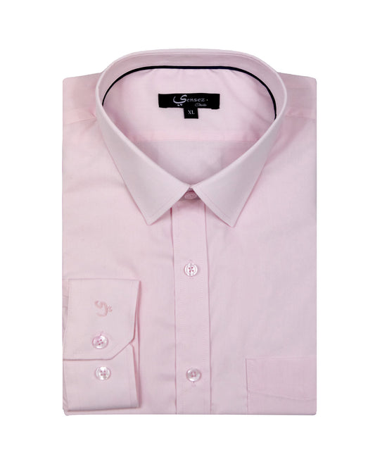 Camisa Hombre Trevira Rosada - Sensez