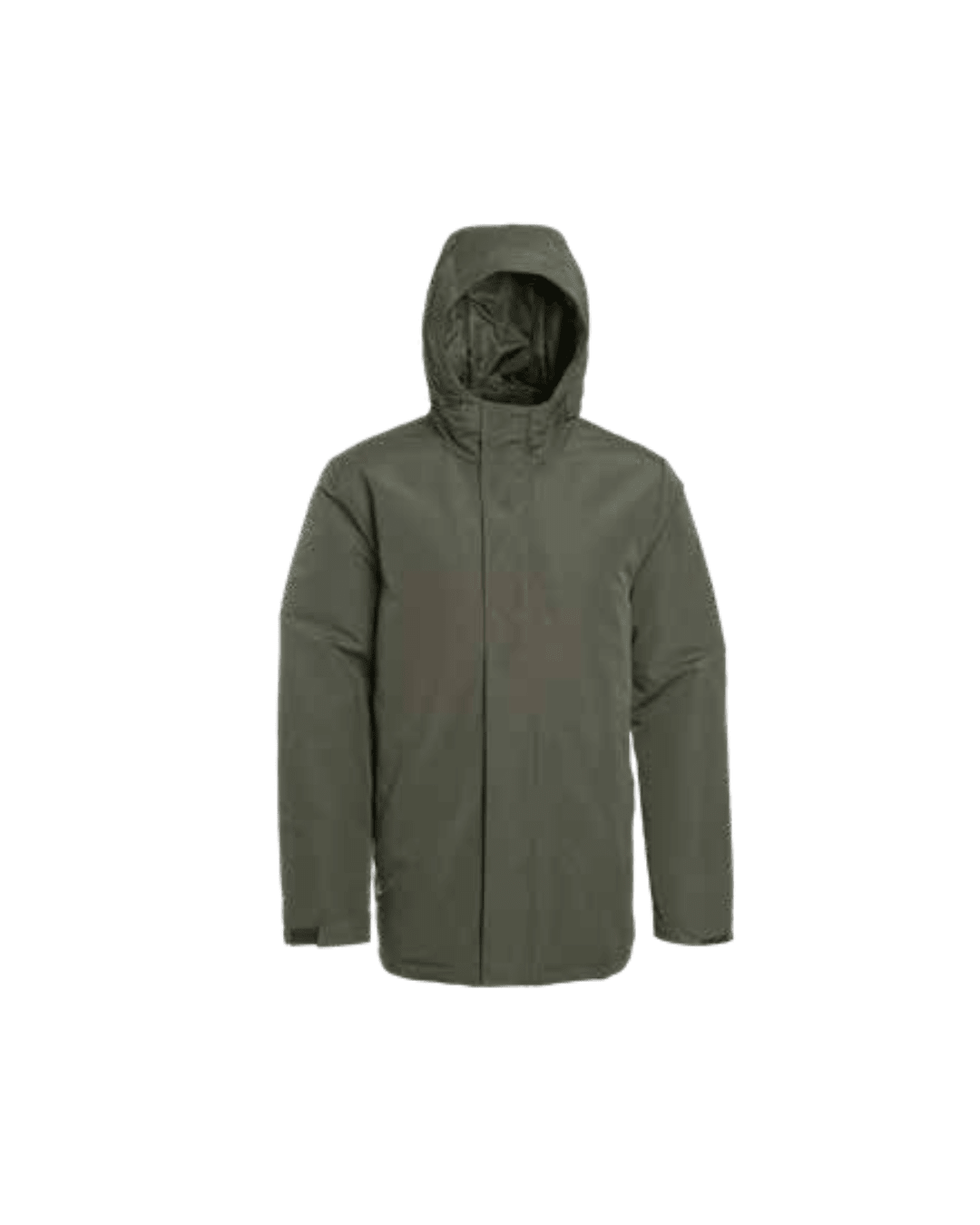 Chaqueta Hombre Larga Verde Olivo Gorro Ajustable - Sensez