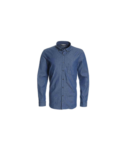 Camisa Hombre Denim Azul Marino