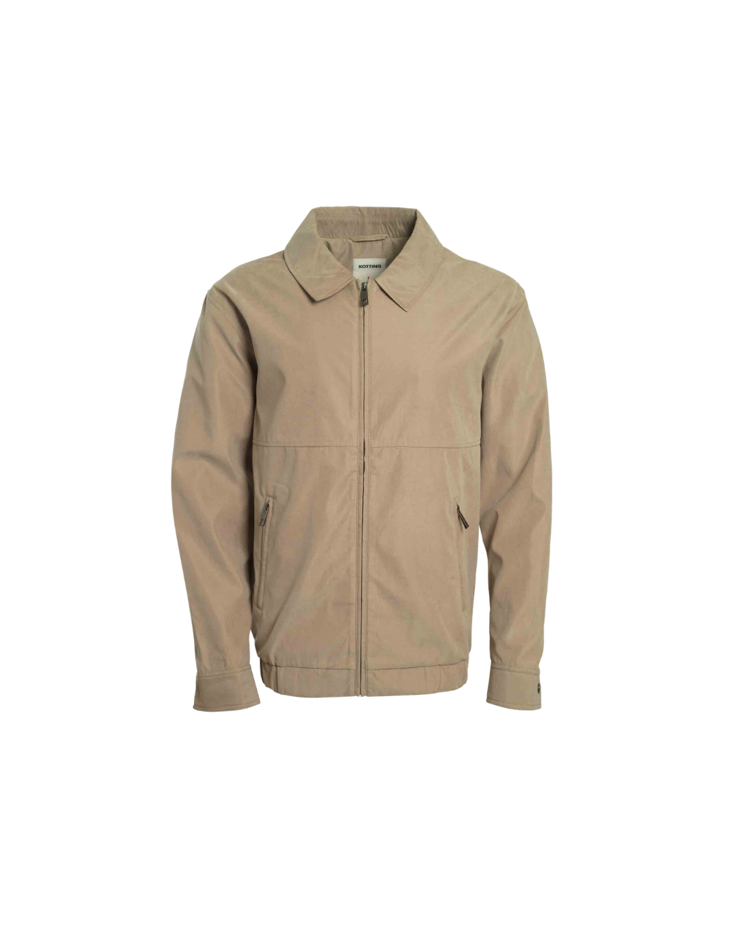 Chaqueta Hombre Microfibra Beige