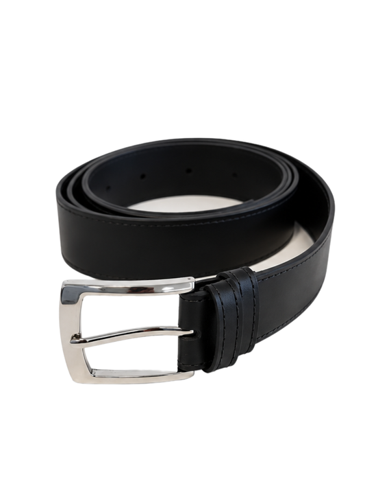 Cinturón Hombre Ecocuero Negro