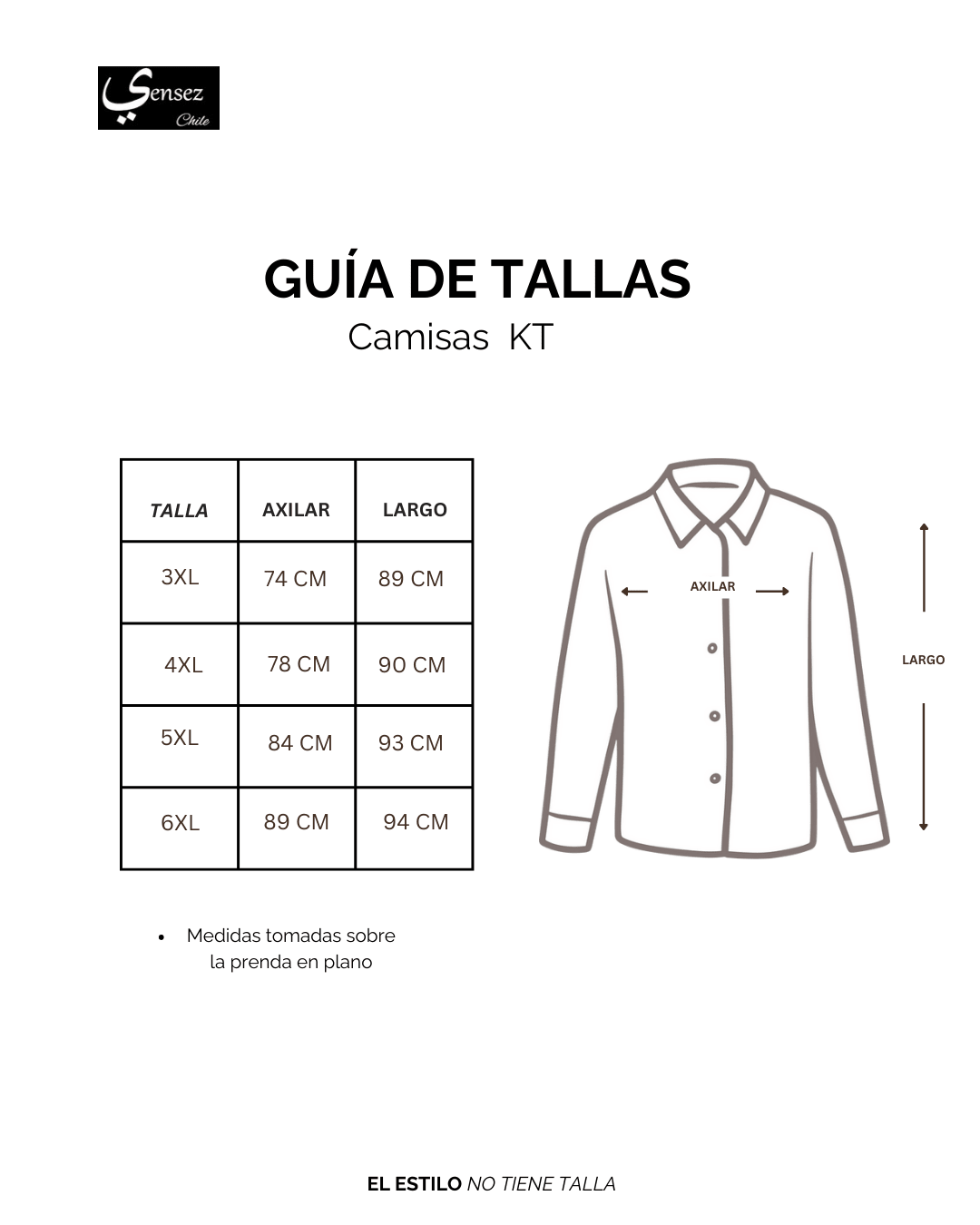 Camisa Hombre Manga larga Estampada Negro Regular Fit KT - Sensez