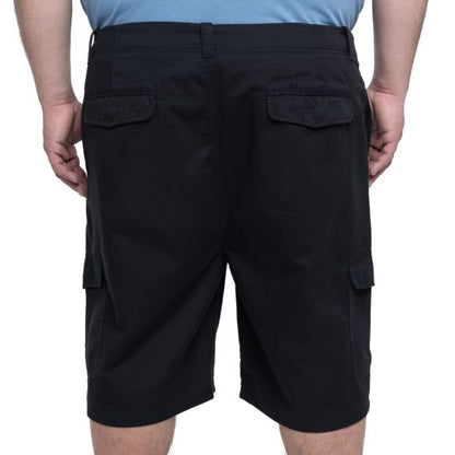 Bermuda Hombre Cargo Negro KT