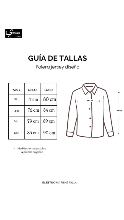 Polera Hombre Full Estampado Verde Claro