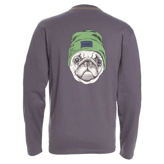 Polera Hombre Manga Larga Jersey Gris con Diseño Regular Fit - Sensez