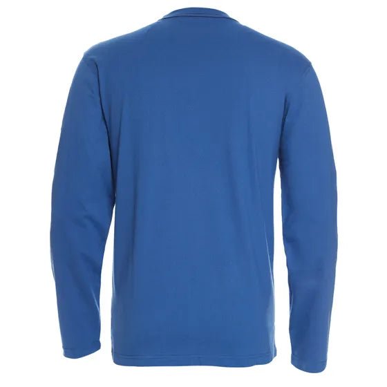 Polera Hombre Jersey Manga larga Azul Piedra con Diseño Moto - Sensez