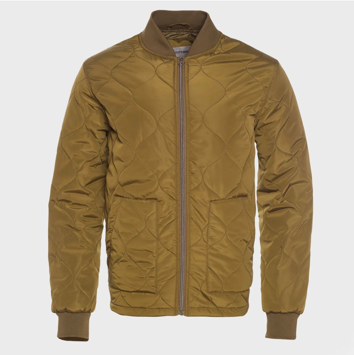 Chaqueta Hombre Térmica con Cuello Rib y Cierres Metálicos - Sensez