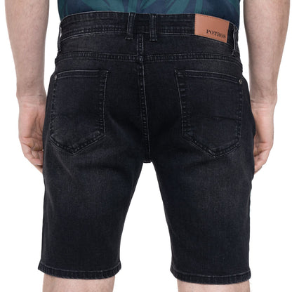 Bermuda Hombre Jeans Negro PT - Sensez
