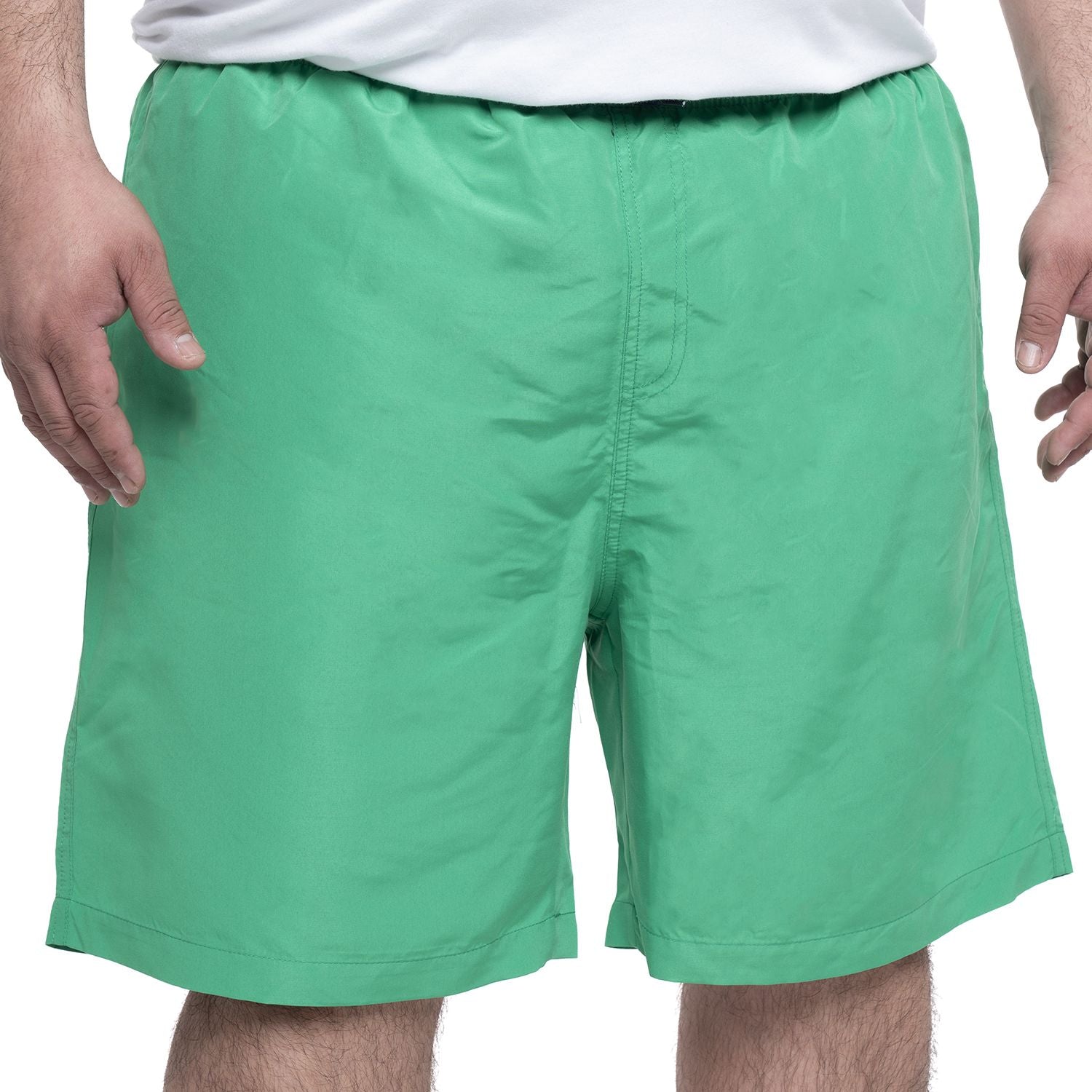 Traje De Baño Hombre Liso Verde