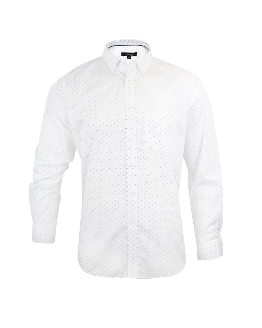 Camisa Hombre Greco Sport Blanco Sin bolsillo