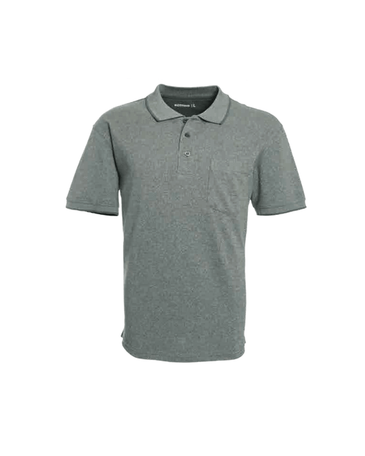 Polera Piqué Hombre Melange Verde KT - Sensez