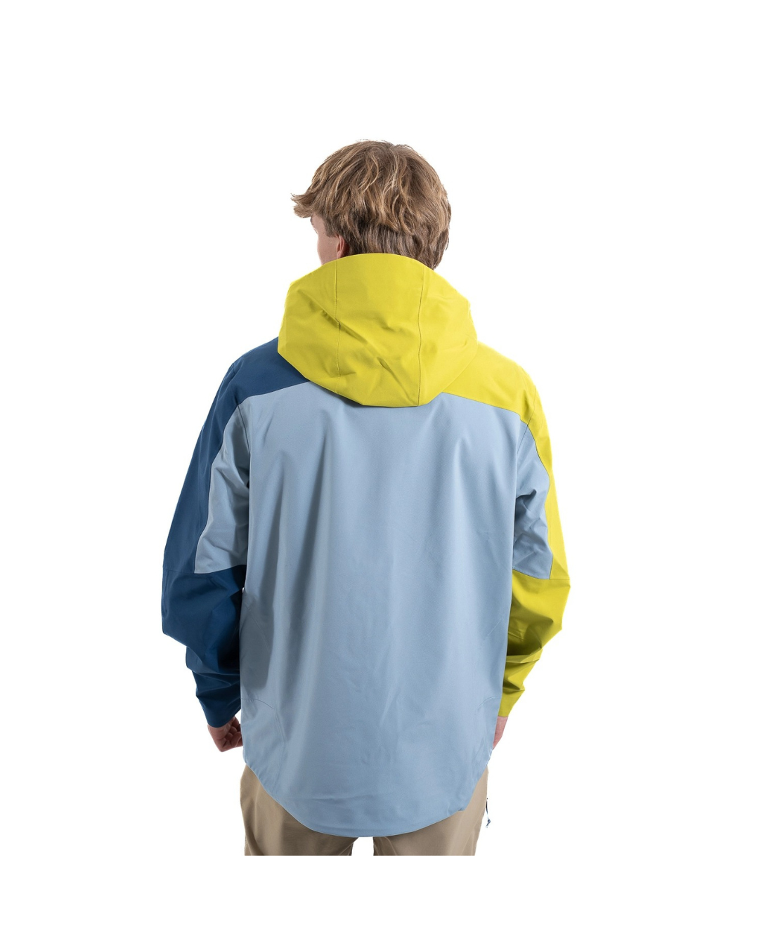 Parka Hombre Impermeable Ventisquero 10K Pistacho | 4-Way Stretch y Costuras Selladas