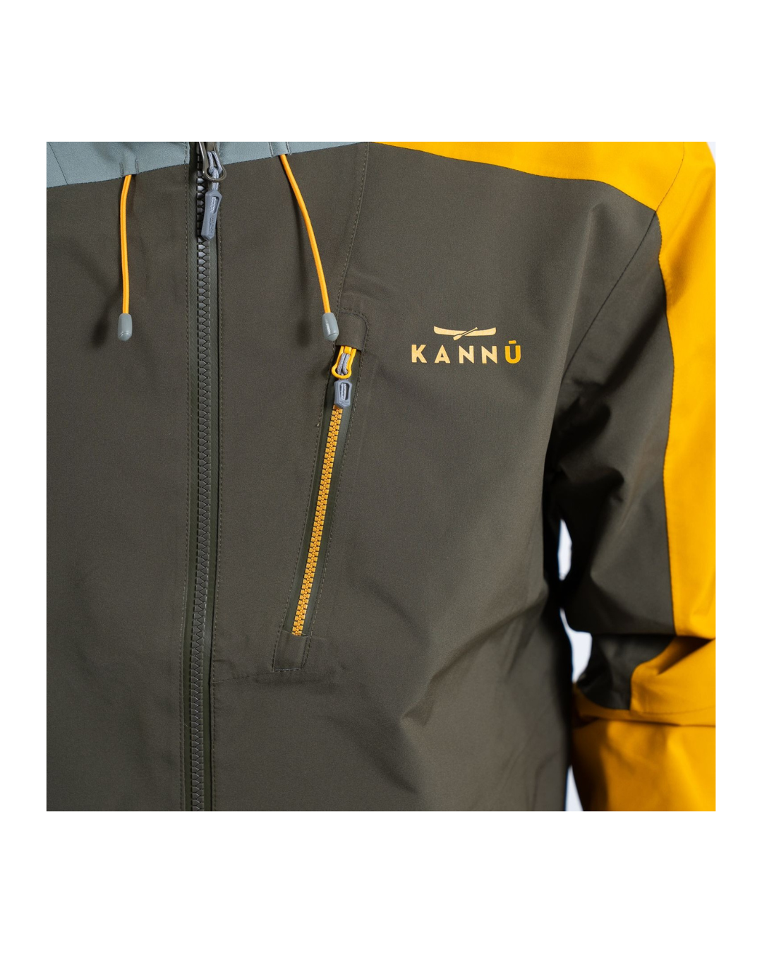 Parka Hombre Impermeable Ventisquero 10K Verde | 4-Way Stretch y Costuras Selladas