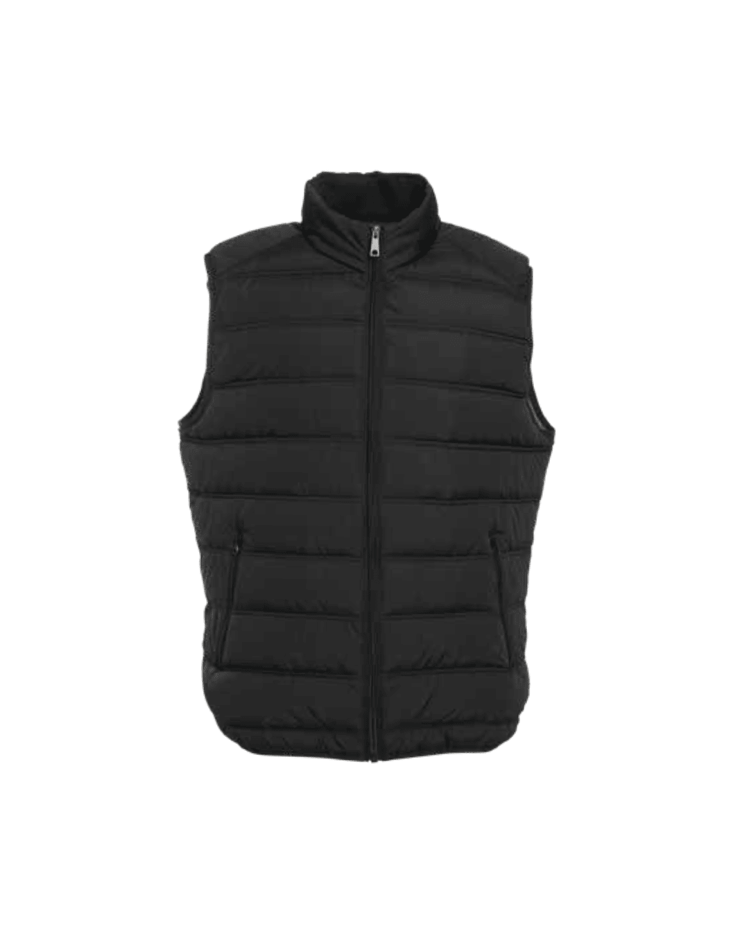 Parka Hombre Sin Mangas Acolchada Negro - Sensez