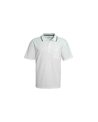 Polera Hombre Full Diseño Blanco