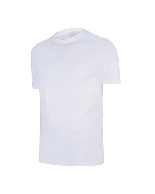 Polera Hombre 100% Algodón Blanca - Sensez