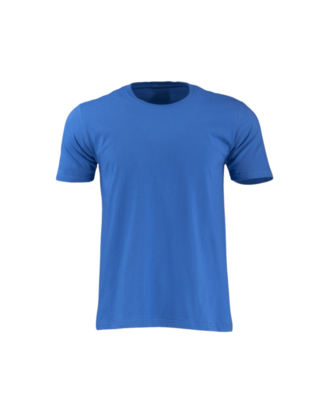 Polera Hombre 100% Algodón Azul