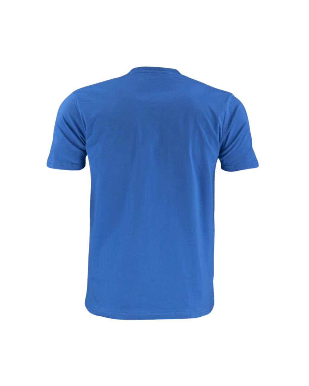 Polera Hombre 100% Algodón Azul