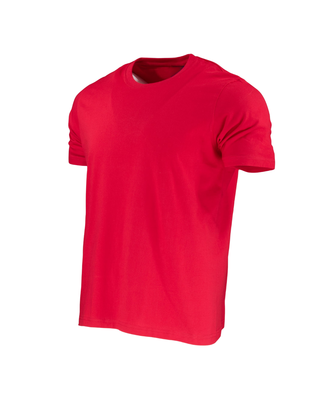 Polera Hombre 100% Algodón Rojo