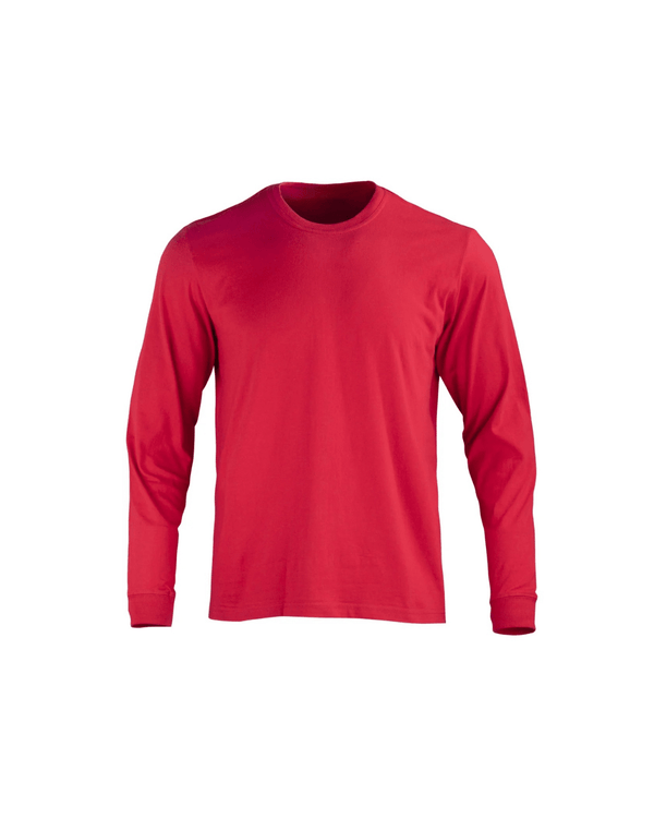 Polera Hombre 100% Algodón Rojo manga larga - Sensez