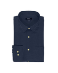 Camisa Hombre Lino Azul Marino SG