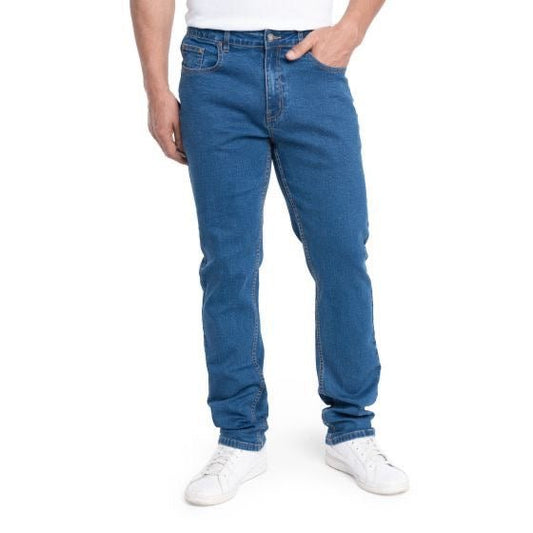 Jeans Pantalón Hombre Denim Spandex Slim Fit Azul KT - Sensez