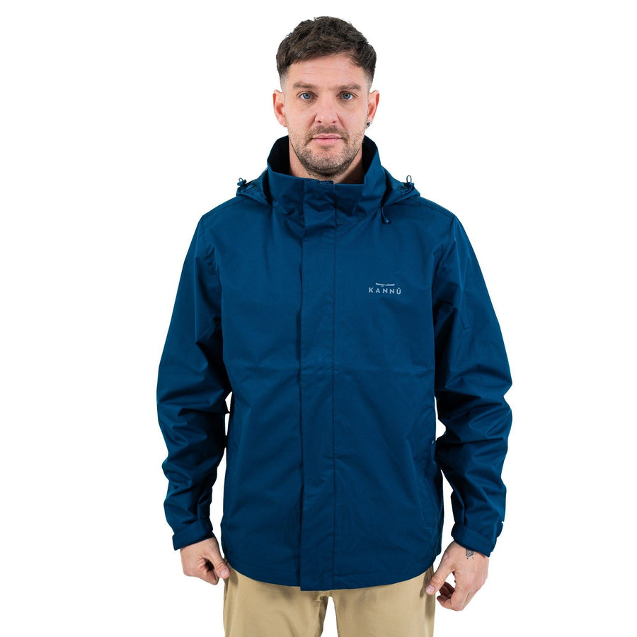 Softshell Cortavientos Hombre Tunquen Azul