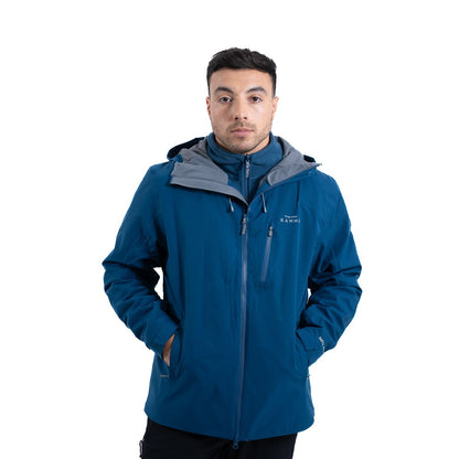 Parka Hombre 3 en 1 Azul - Sensez