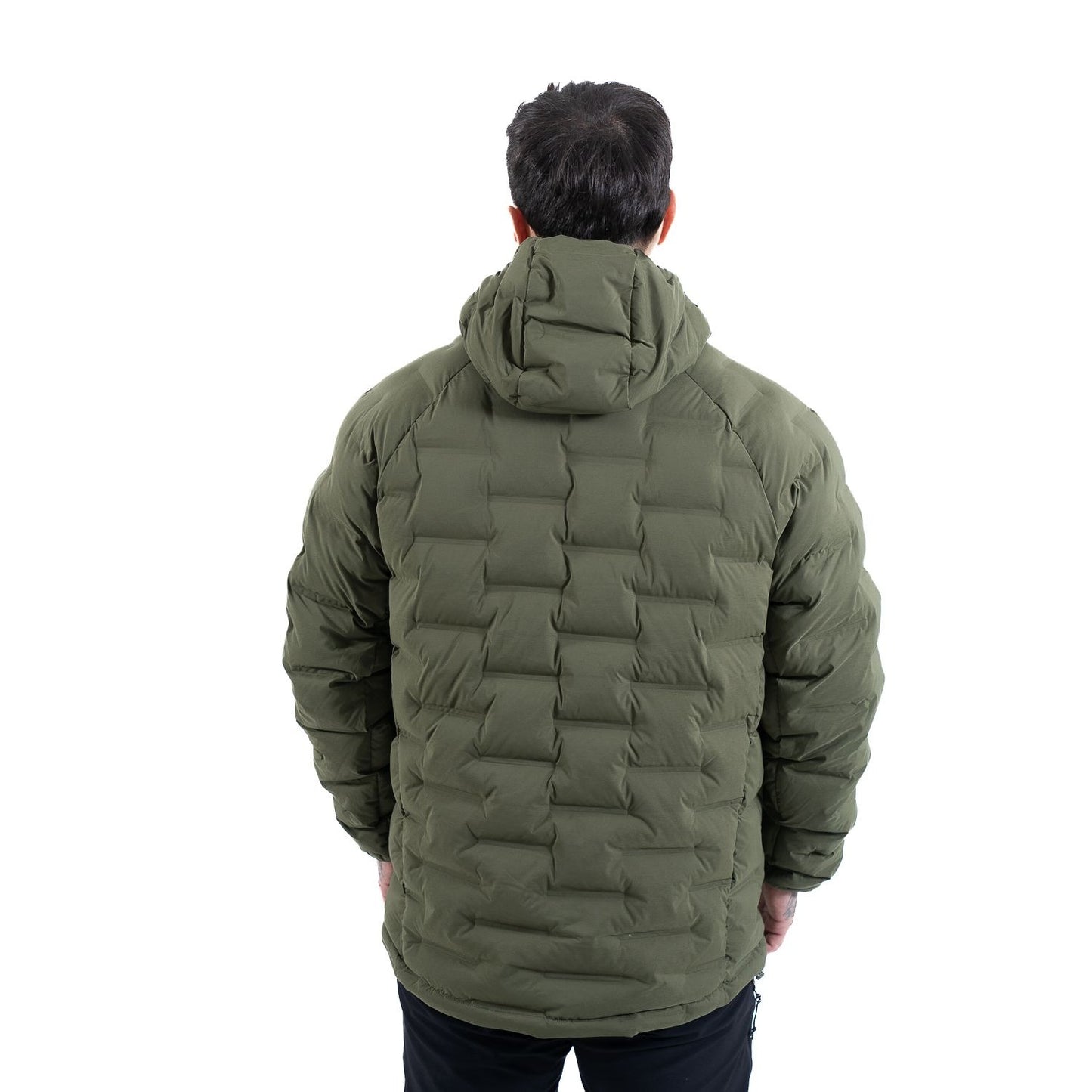 Parka Hombre Térmica Verde Musgo Caiquen - Sensez