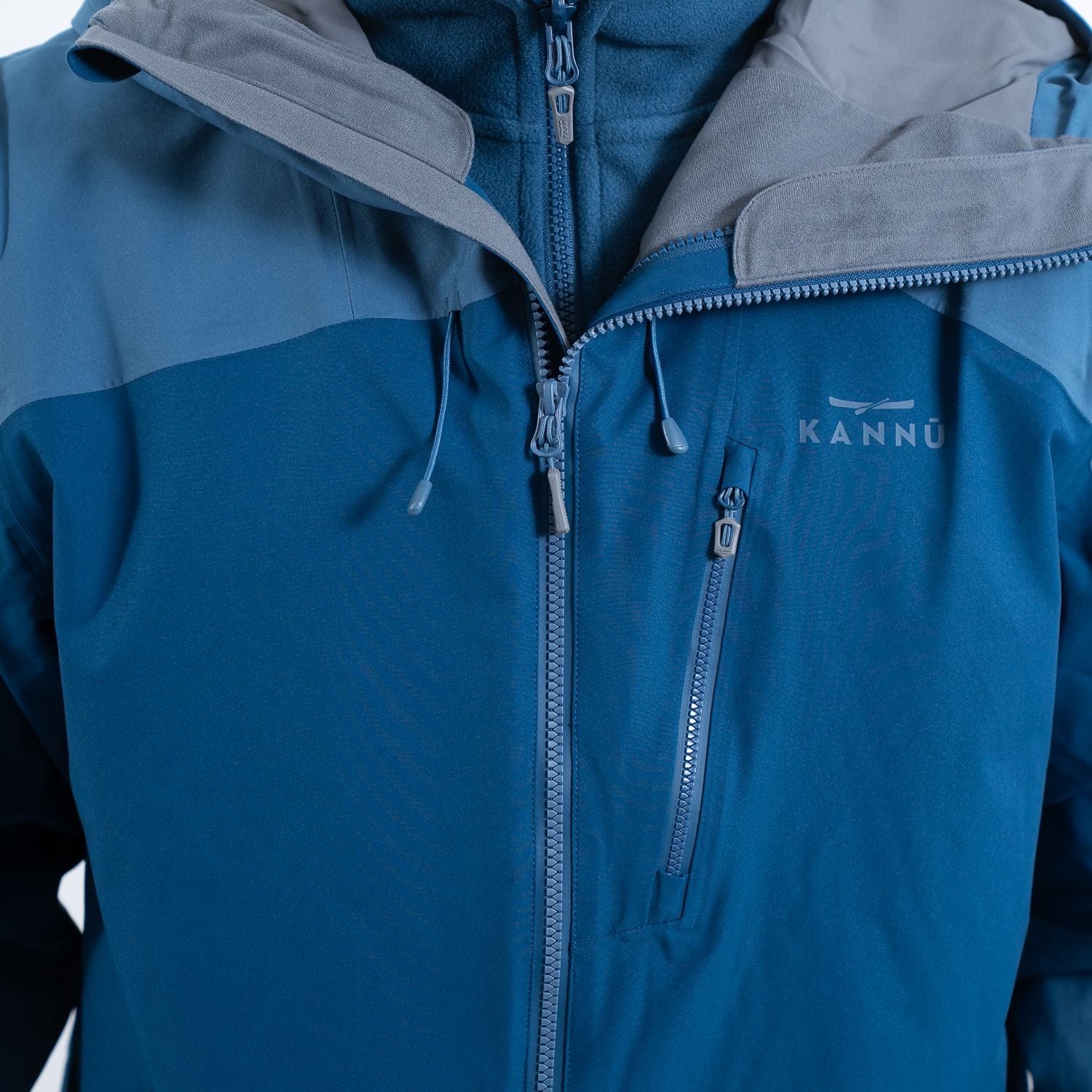 Parka Hombre Impermeable 3 en 1 Baker Azul - Sensez