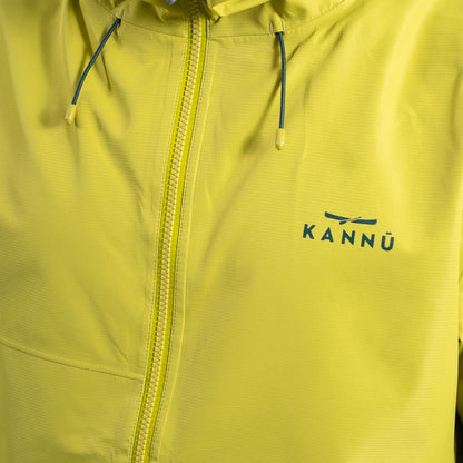 Parka Hombre Liviana Impermeable Aysén 10K Ripstop Verde Pistacho