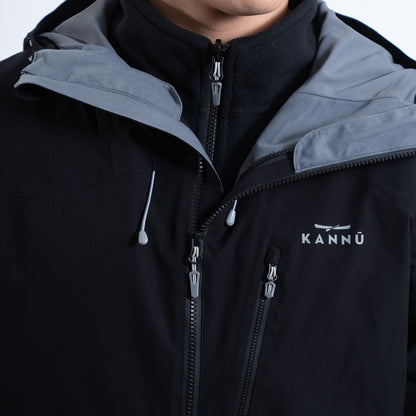 Parka Hombre 3 en 1 Negro - Sensez