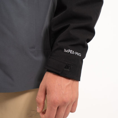 Parka Hombre Impermeable 3 en 1 Baker Negra - Sensez