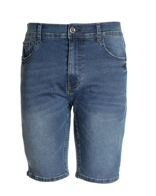 Bermuda Hombre Jeans Azul PT