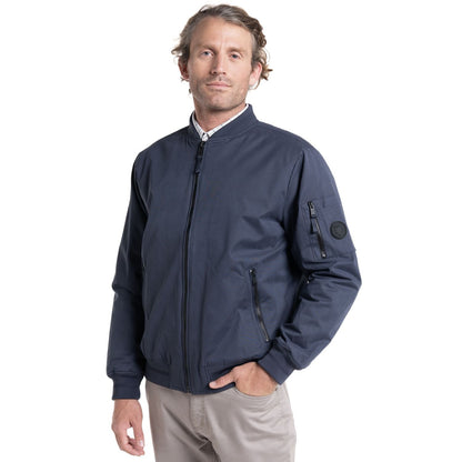 Chaqueta Hombre Bomber Azul Marino - Sensez