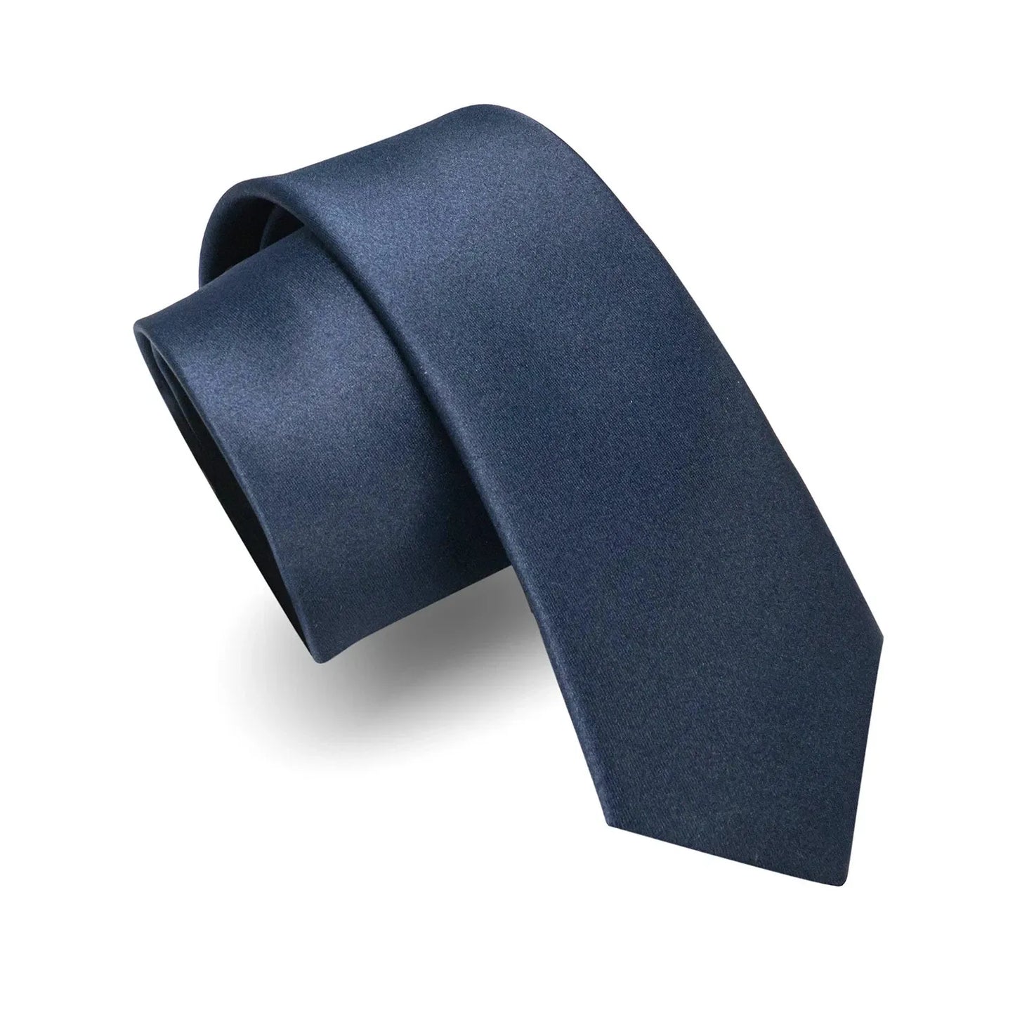 Corbata Hombre Lisa Azul Marino - Sensez