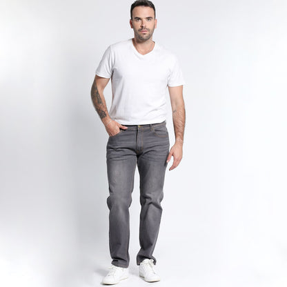 Pantalon Hombre Jeans Gris Oscuro Slim Fit Berlin PT