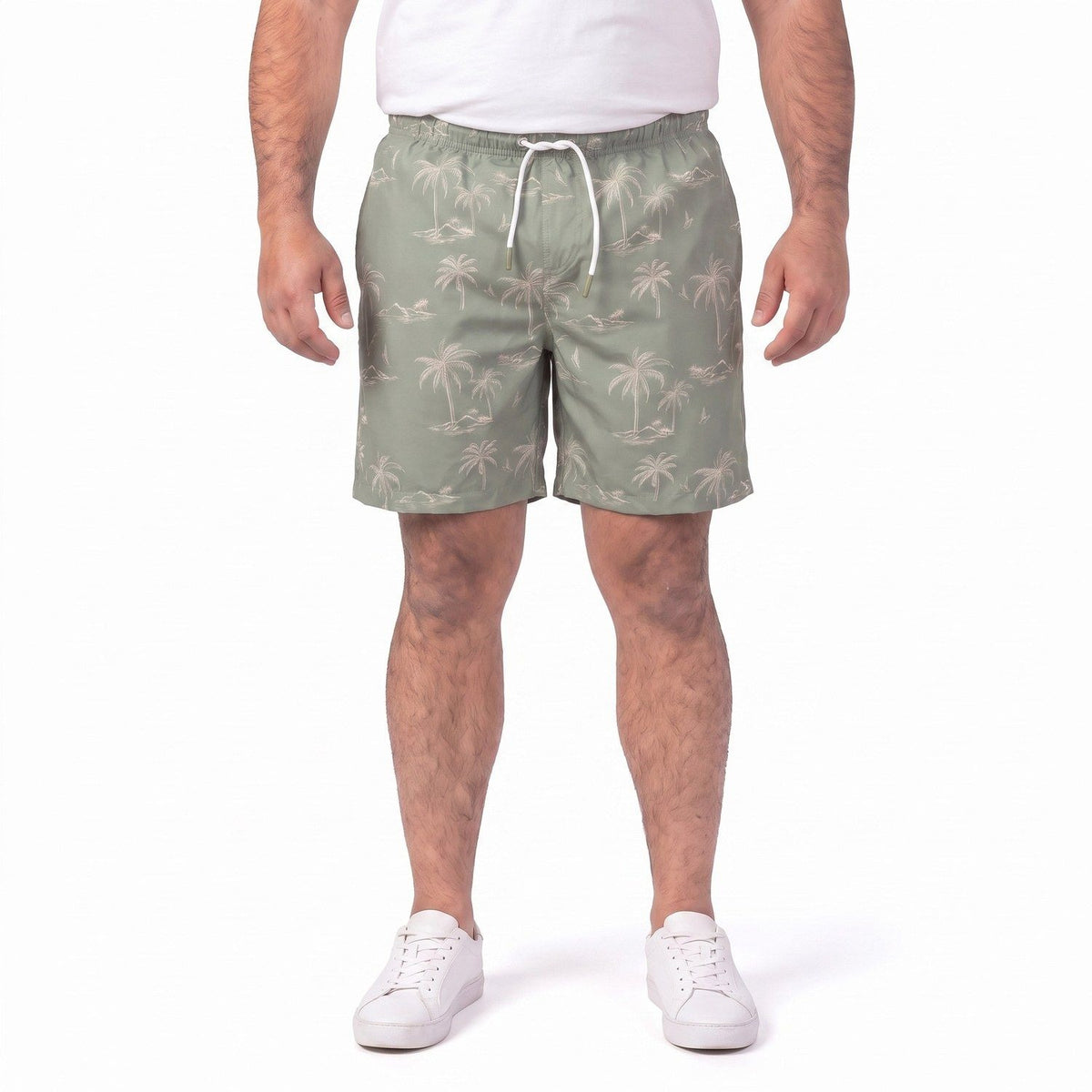 Traje de Baño Hombre Diseño Verde KT
